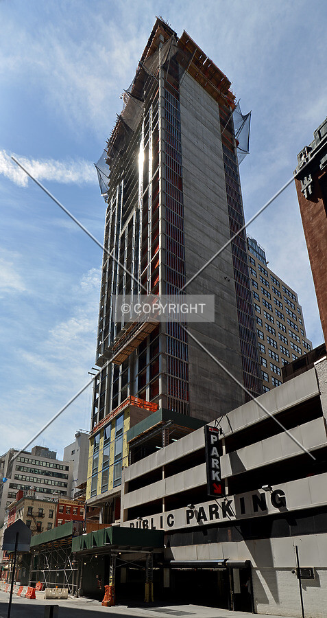 View from the northwest on Beekman Street