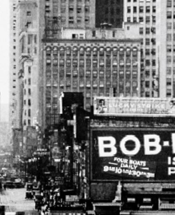 Vintage view from the southeast