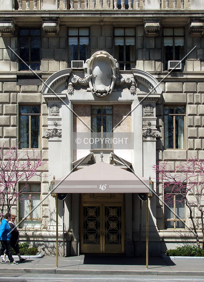 View from the southeast on Central Park West