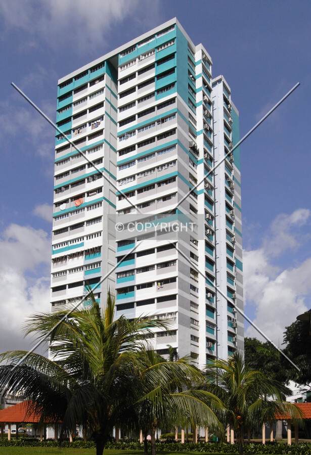 View from the southeast