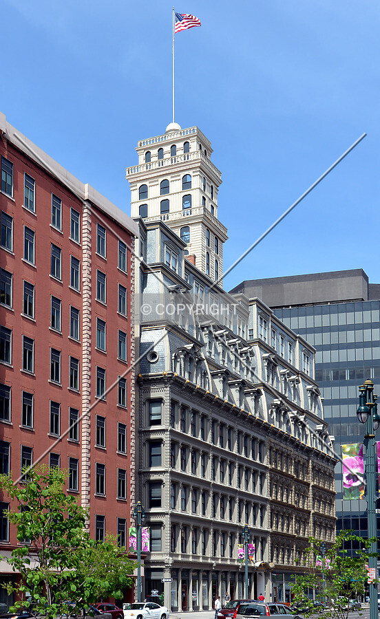 View from the southwest on Main Street