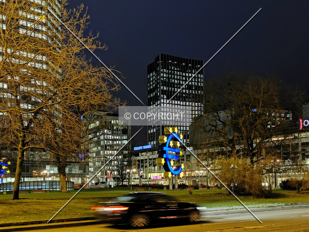 WINX in the background and Euro sign in the foreground