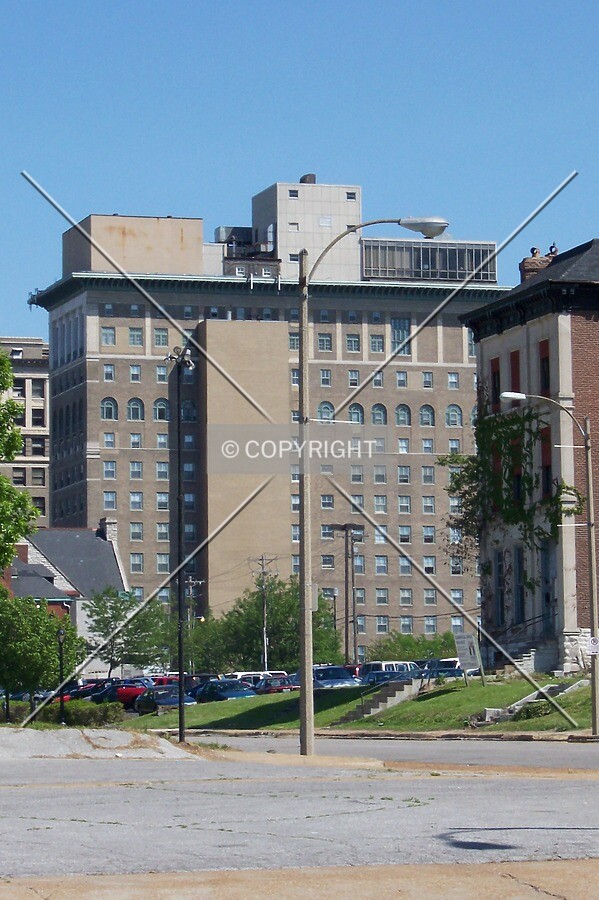 View from the northwest; May 17, 2005