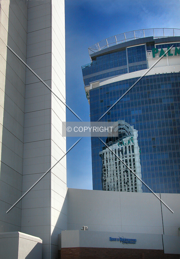 North view with its reflected neighbor