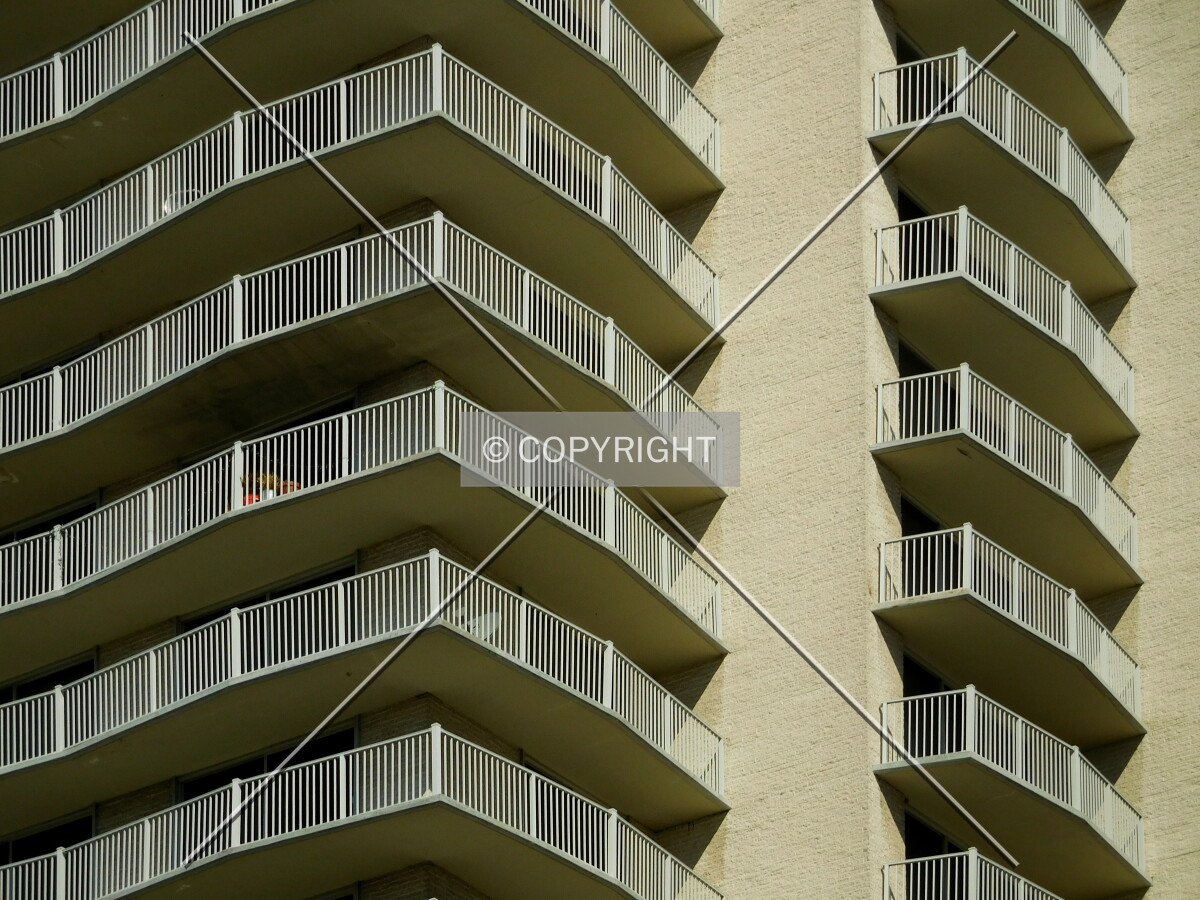 Southeast corner detail