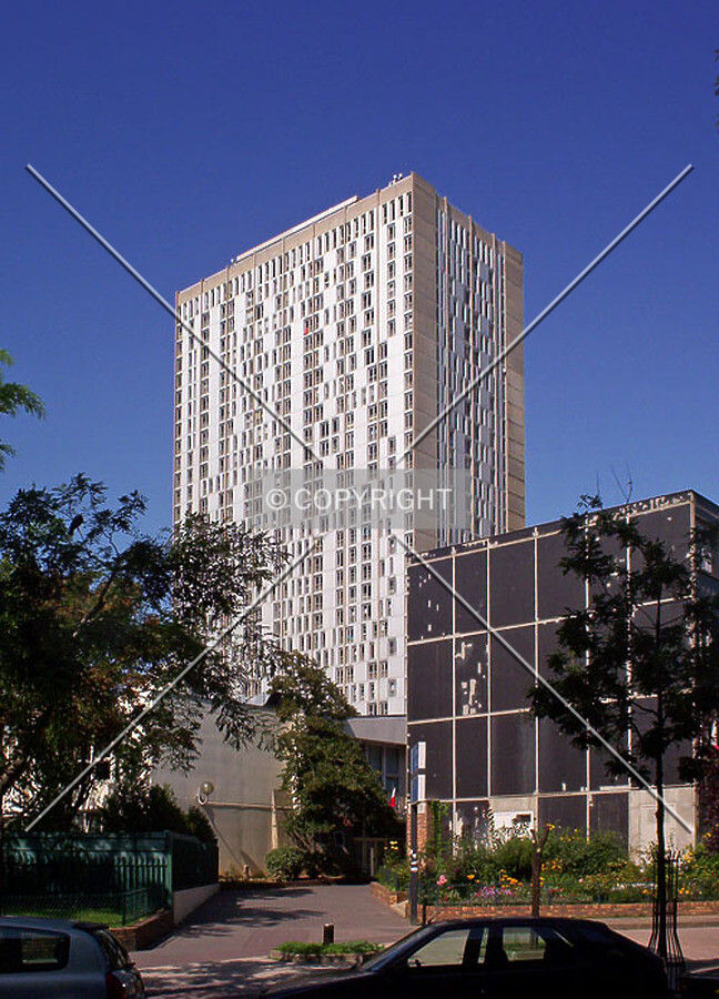 View from the southeast