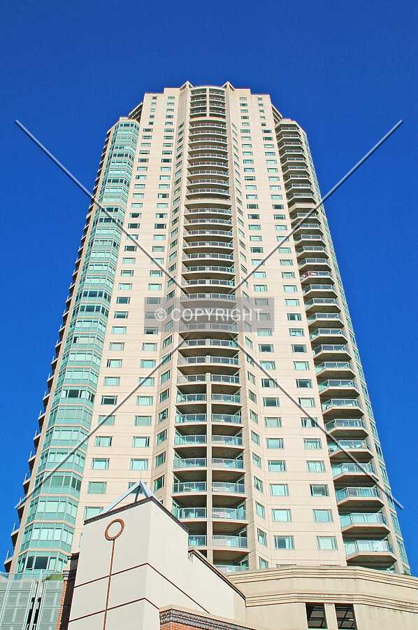 Looking up the west side