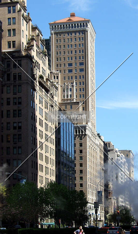 View from the south on Park Avenue