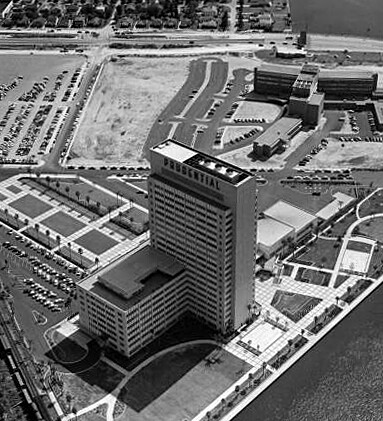 Vintage view from the north