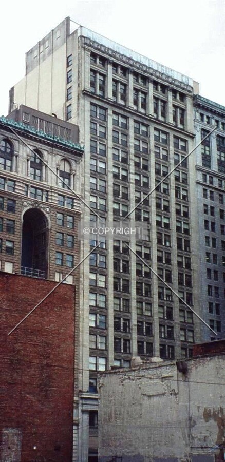 View of the north facade