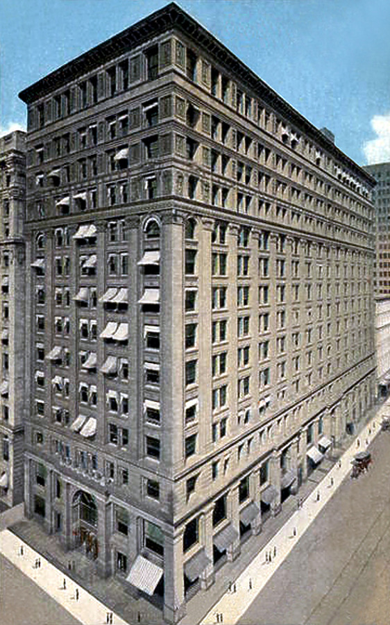 Vintage view from the southwest