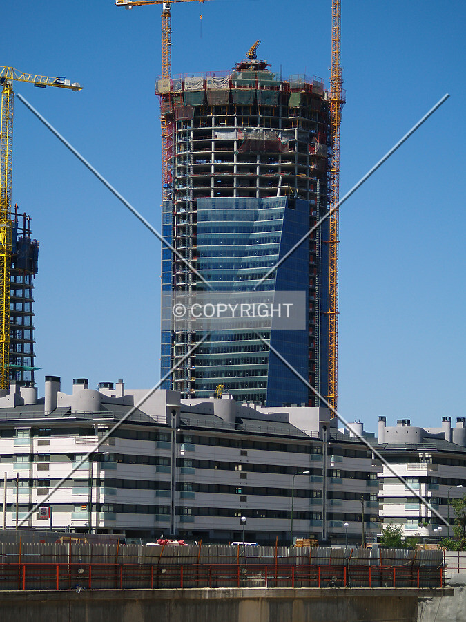 As seen from Chamartin train station