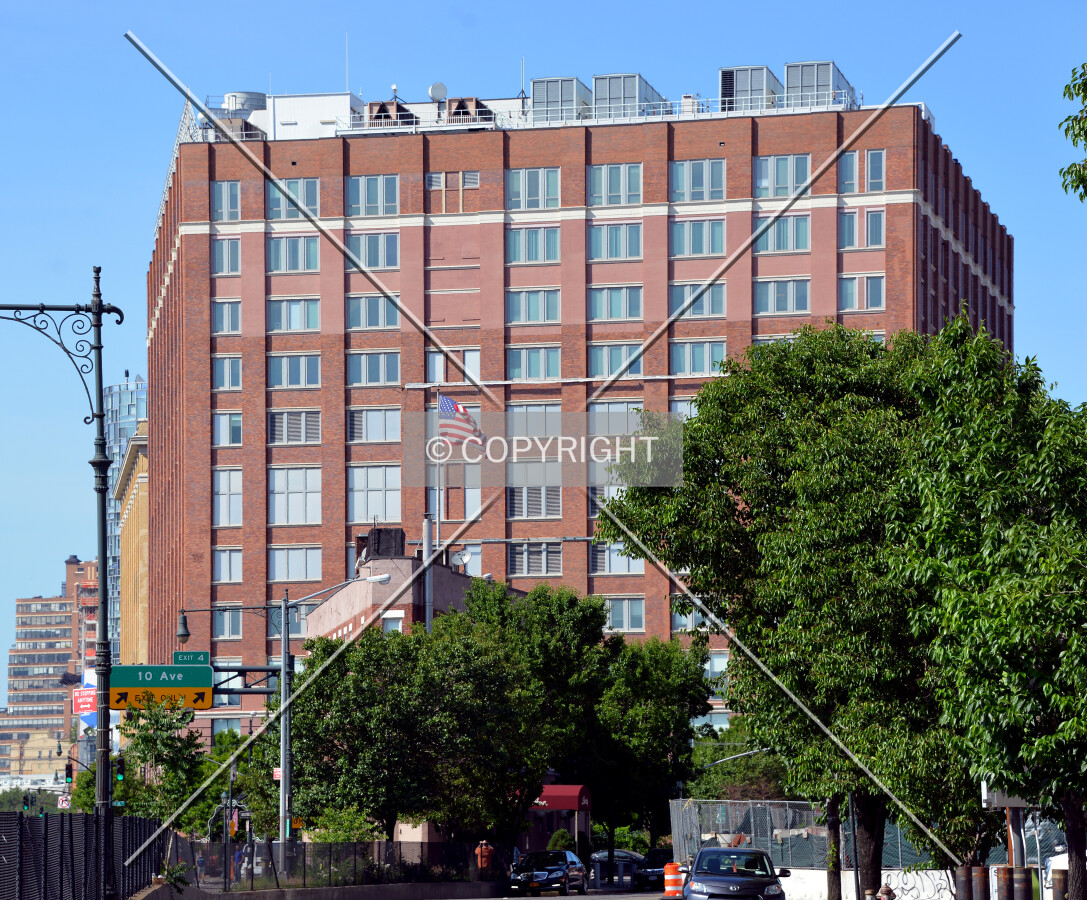 View from the southwest at 10th Avenue and 13th Street