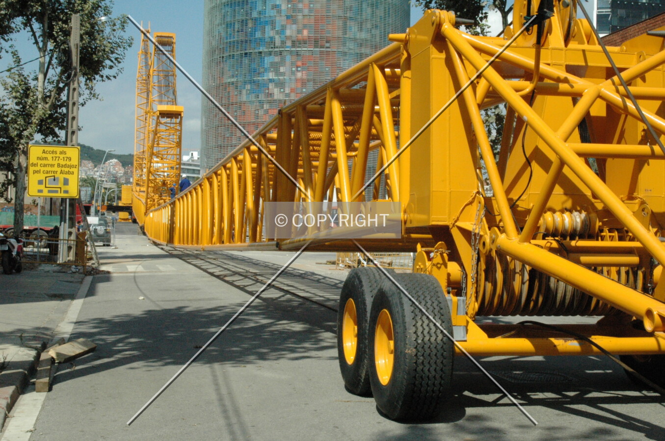 Mobile crane