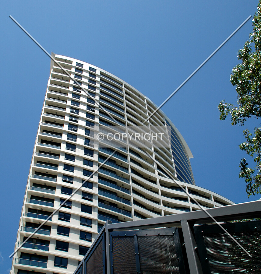 Looking up the west side