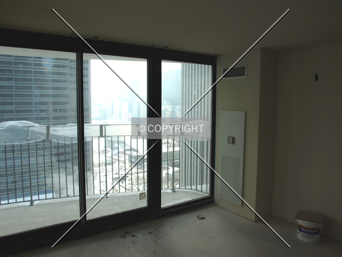 Typical residential floor and balcony
