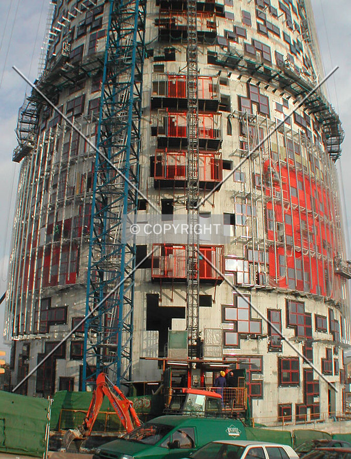 View from Avinguda Diagonal