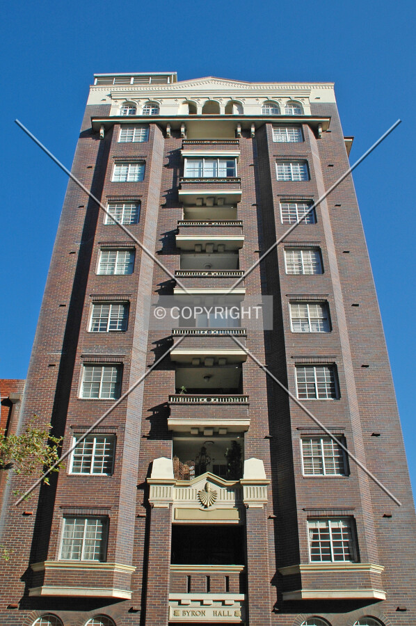 Looking up the east side