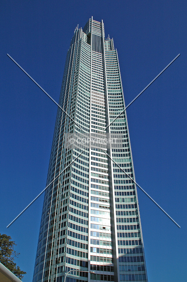 Looking up the northwest side