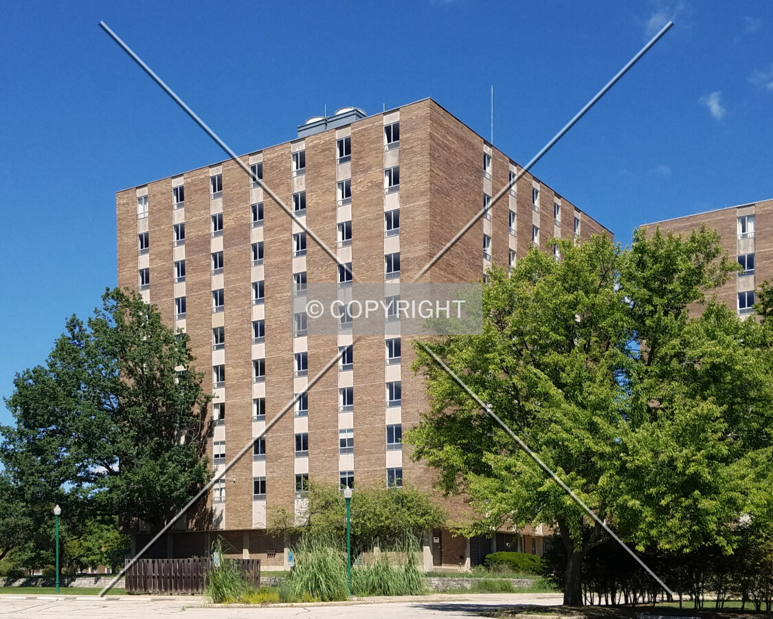 View from the southwest; July 29, 2017