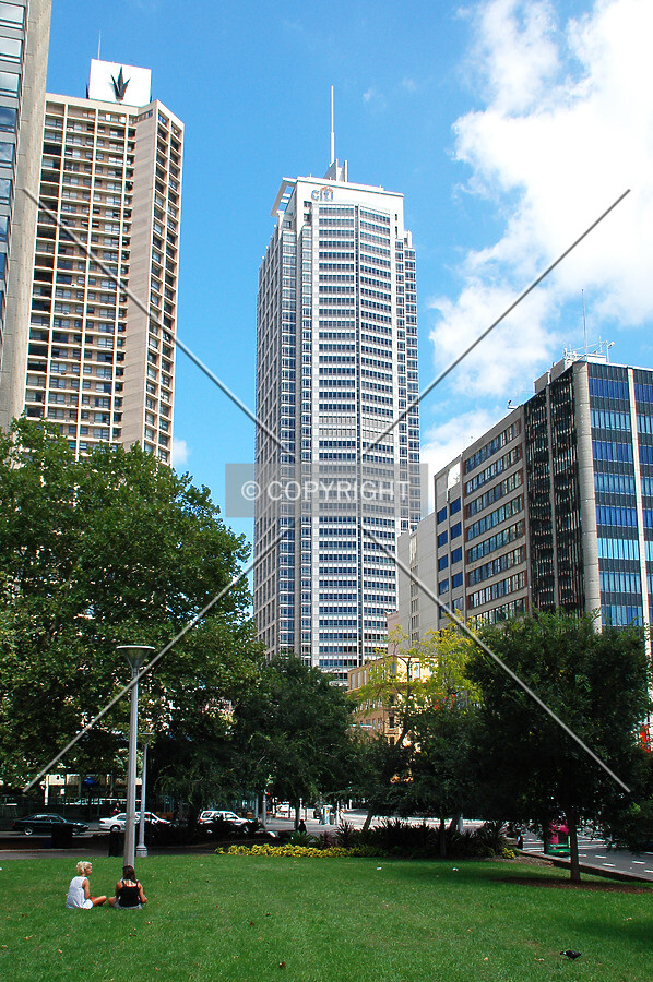 As seen from Hyde Park
