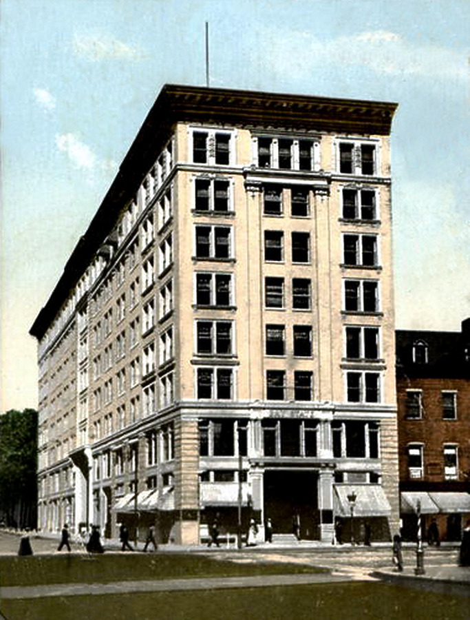 Vintage view from the south