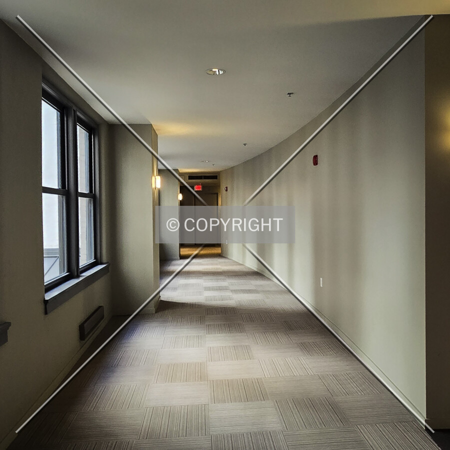 10th floor hallway; April 23, 2024