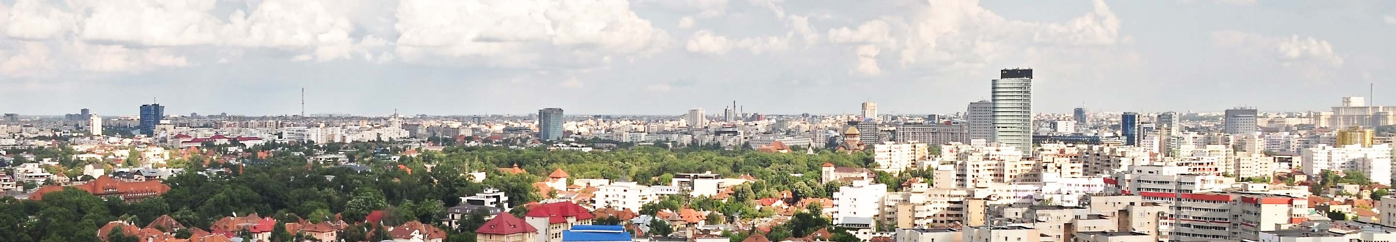 Panorama of Bucharest