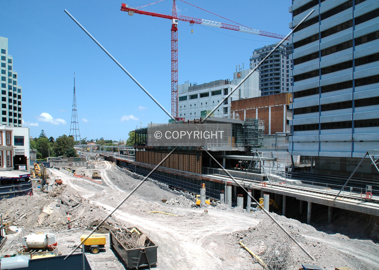 Early ground works
