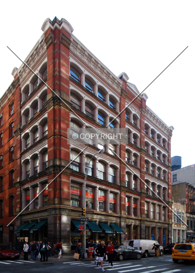 Viewed from the north along Broadway