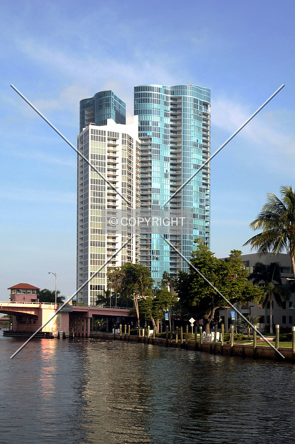 View from the east across the New River