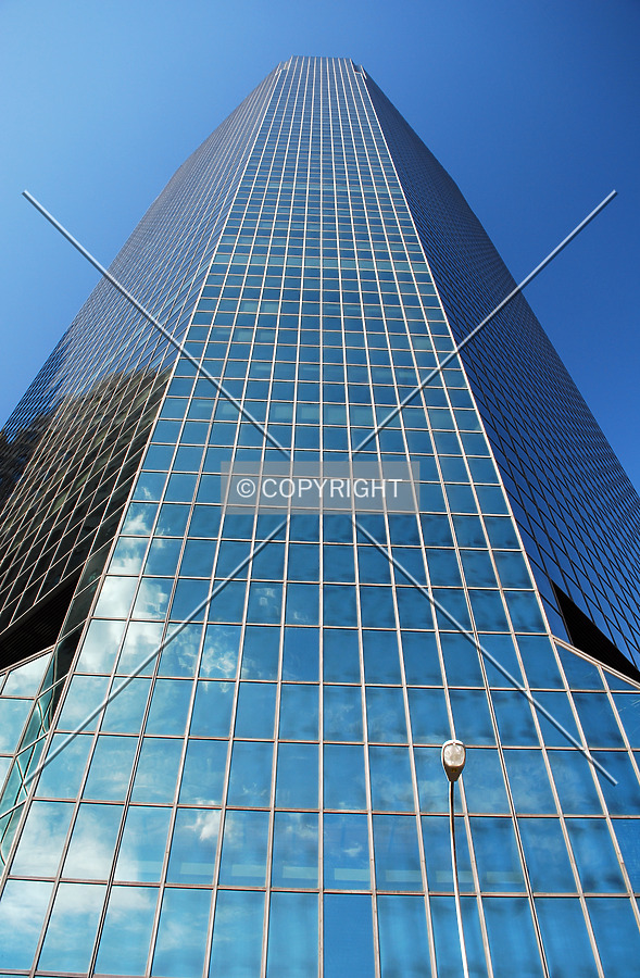 Looking up from South Street