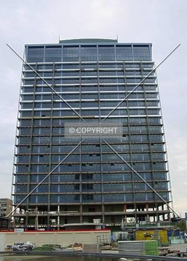 Facade remodeling June 2001