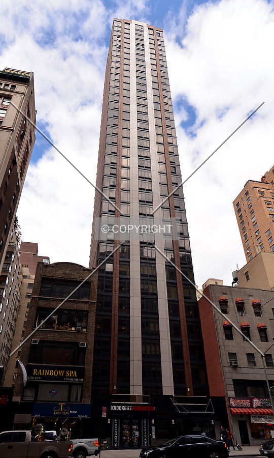 View from the southwest on 34th Street