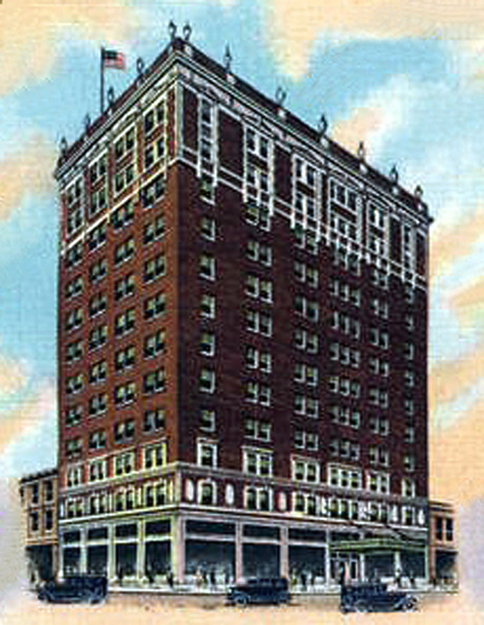 Vintage view from the northeast