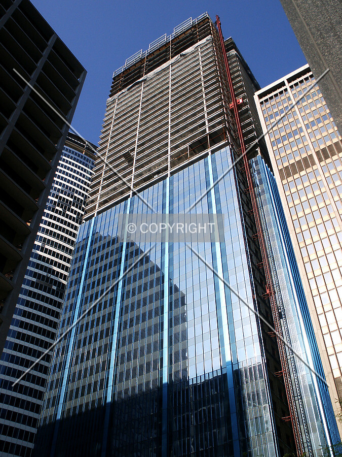 Looking up from Hartford Plaza