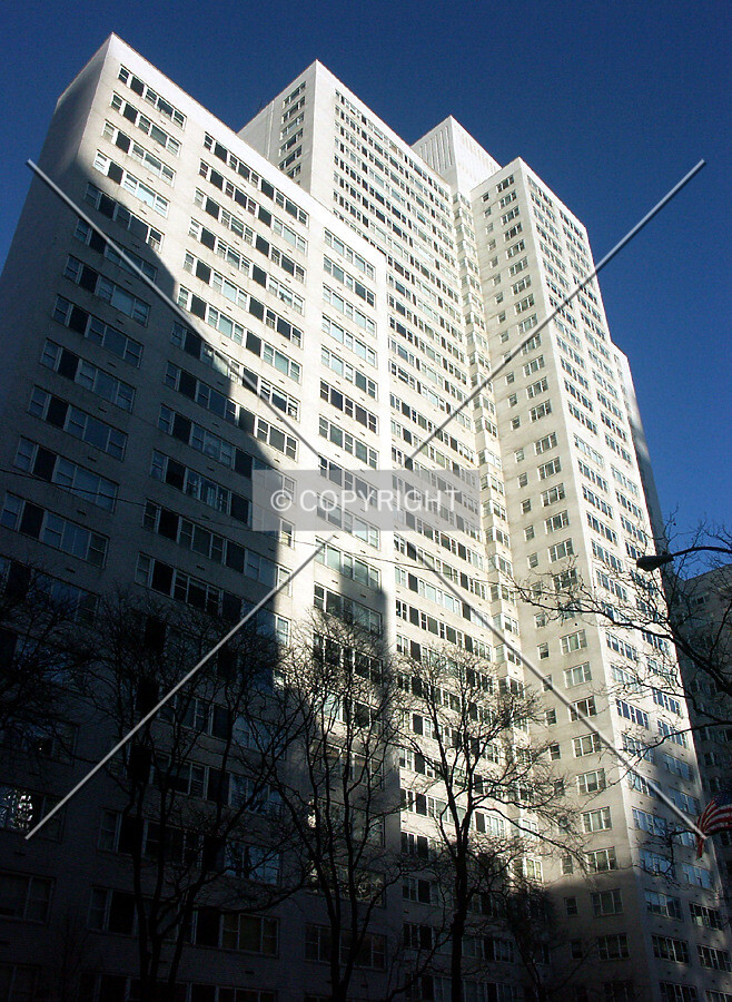 View of the south facade