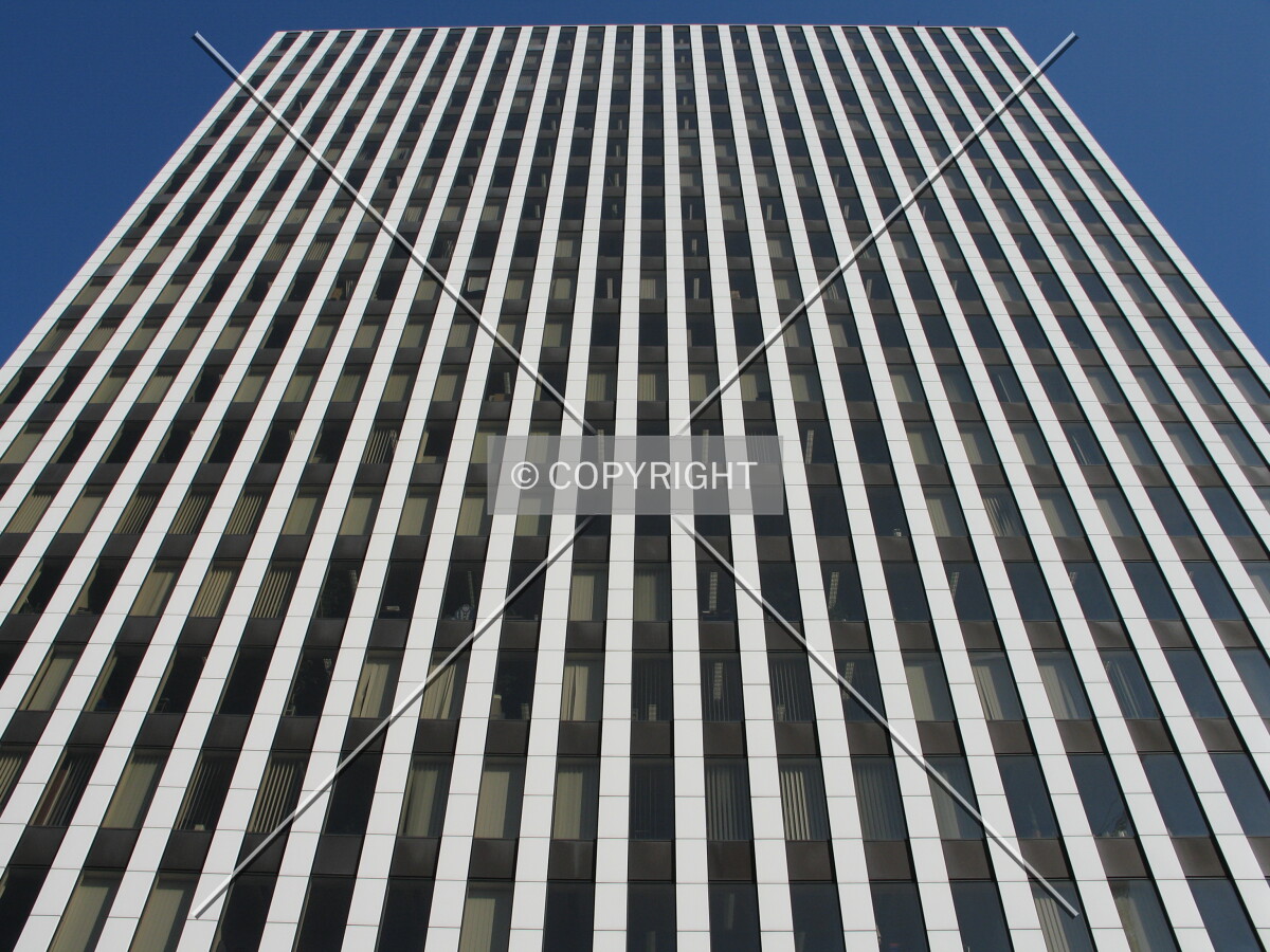 Looking up from the south