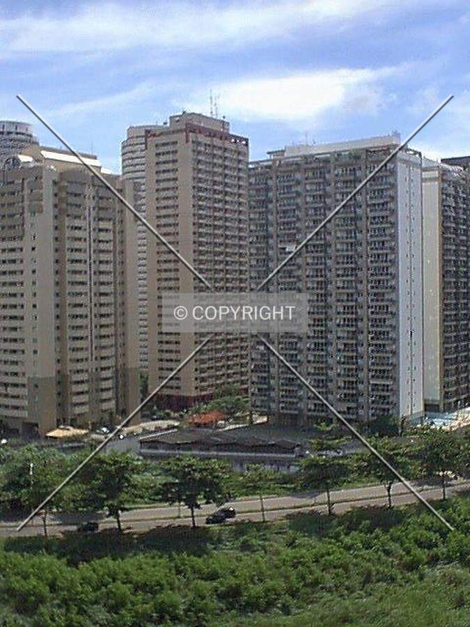 Surrounded by other buildings