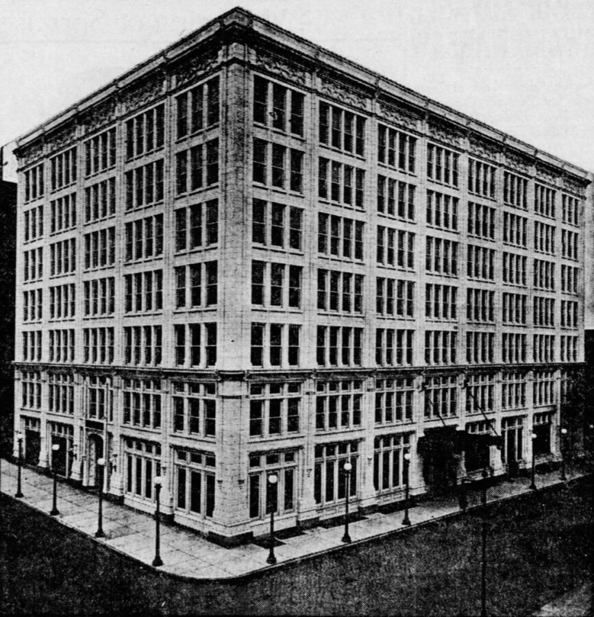 Vintage view before floors were added