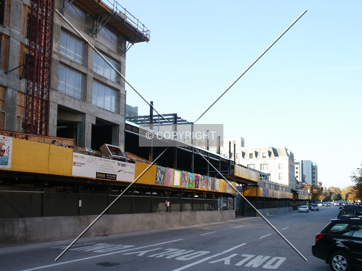 Looking north on Sherman Avenue