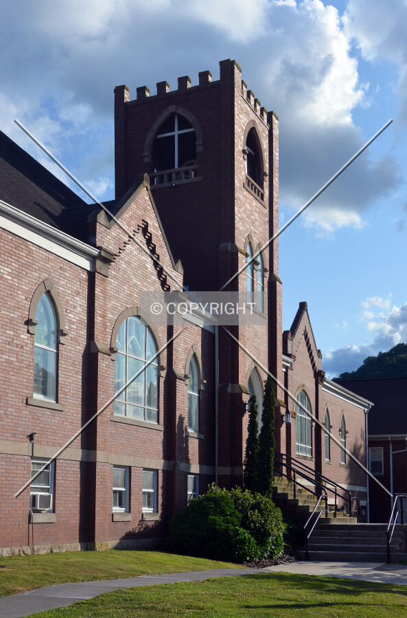 View from the northeast