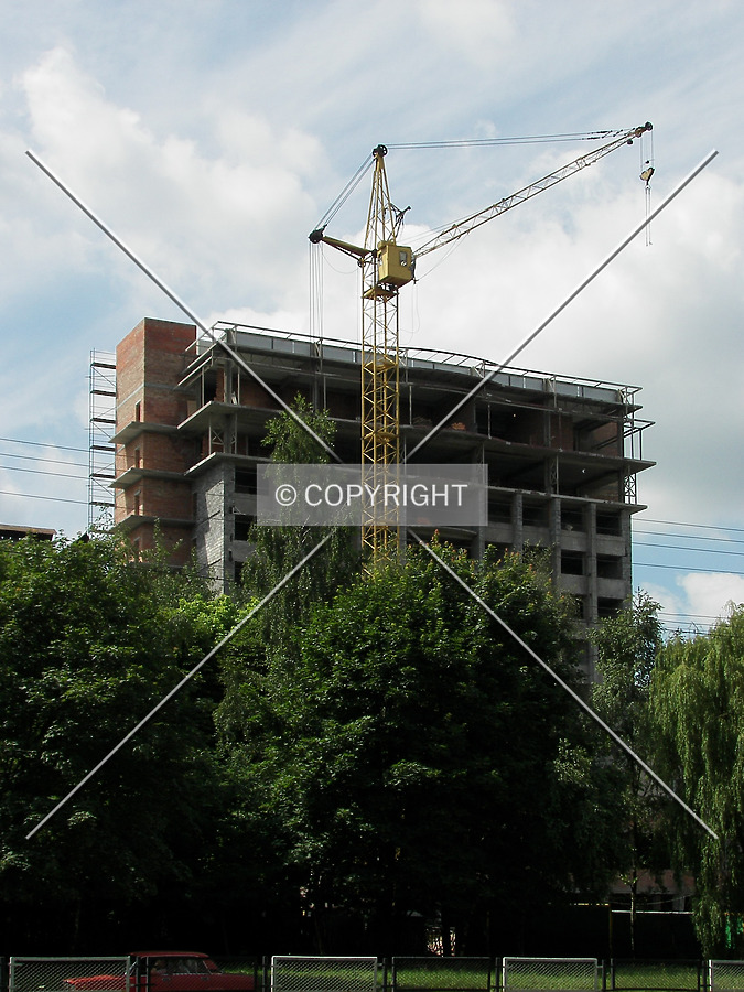 View from across Naukova Street