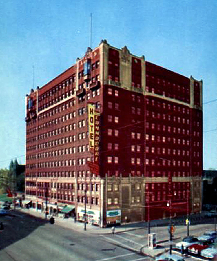 Vintage view from the east