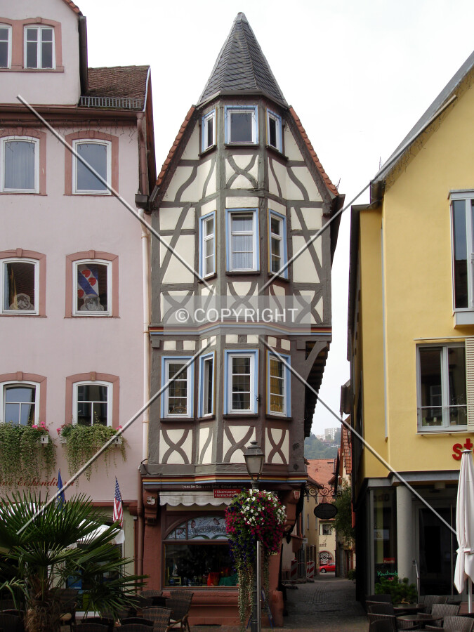 East facade on the Marktplatz