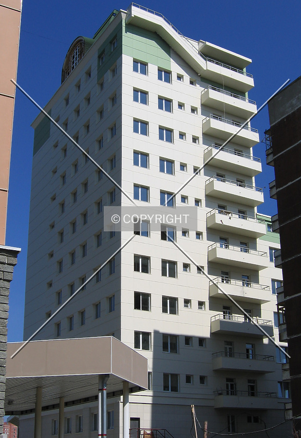 Rear side viewed from south