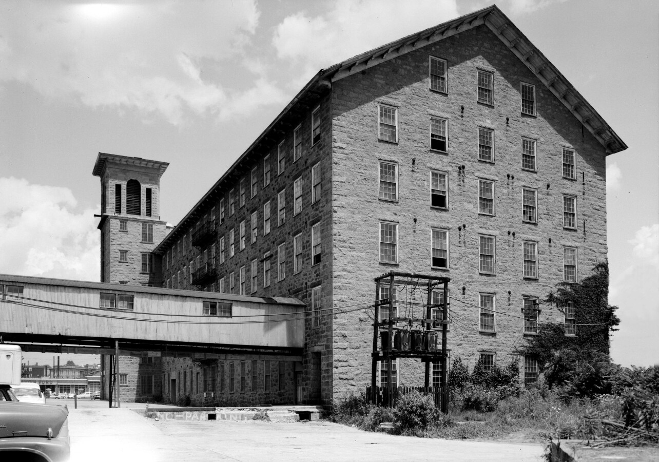 Vintage view from the southwest
