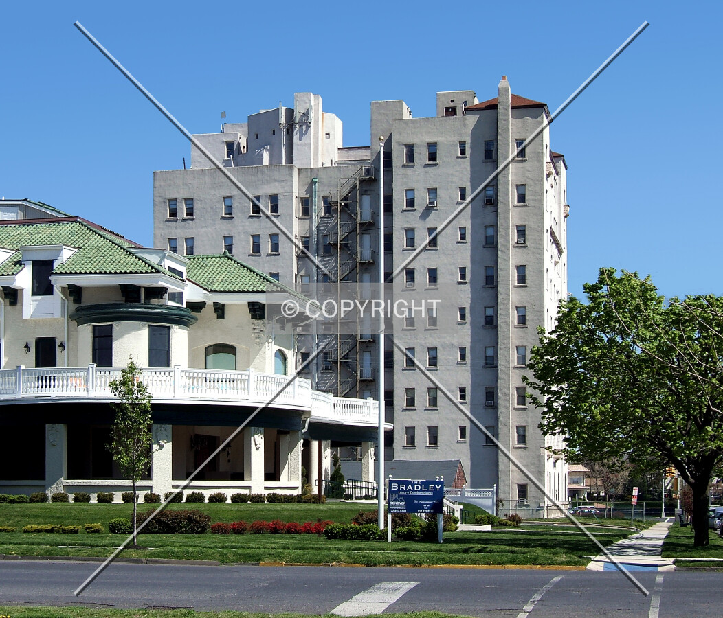 View from the south along Park Avenue