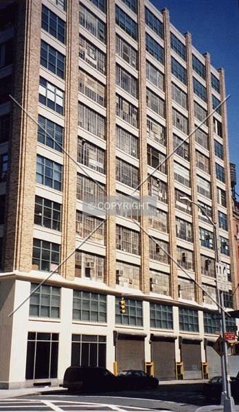 Partial view of south facade