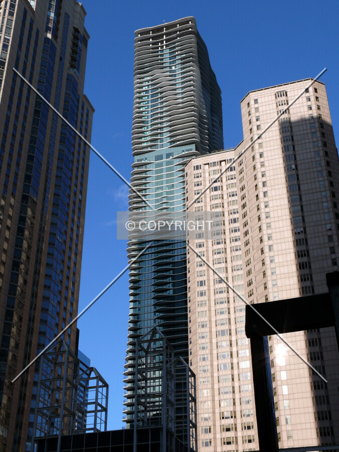 View to the east from Lake Street